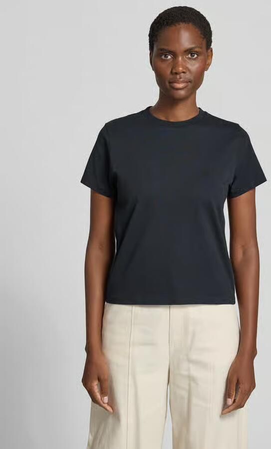 Anine Bing Regular fit t-shirt met gestikt logo - Foto 2