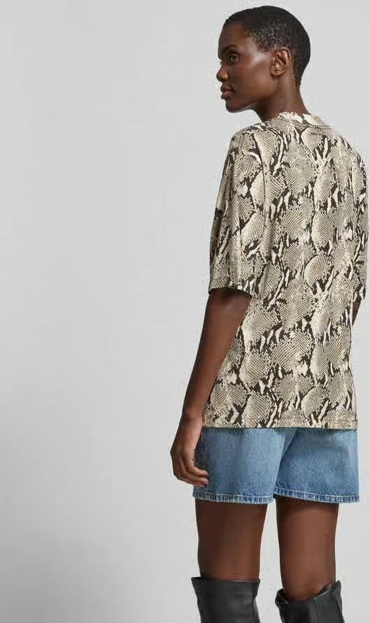 Anine Bing Regular fit T-shirt van puur katoen - Foto 3