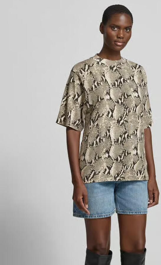 Anine Bing Regular fit T-shirt van puur katoen - Foto 2