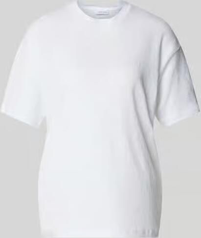 Anine Bing regular fit T-shirt van puur linnen - Foto 2