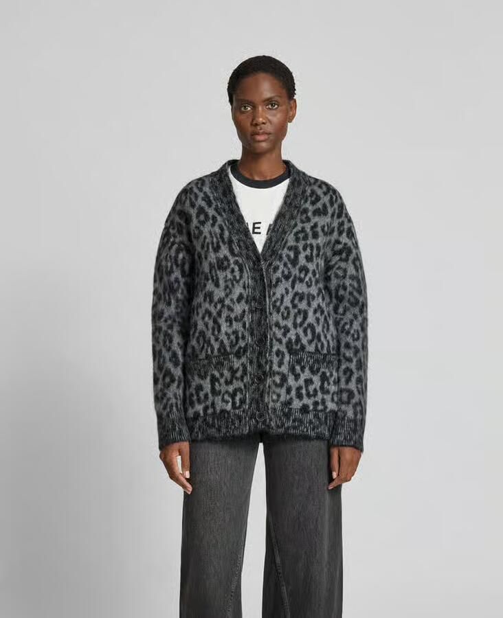 Anine Bing Relaxed fit cardigan van alpacamix - Foto 2
