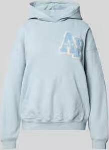 Anine Bing relaxed fit hoodie met logodetail