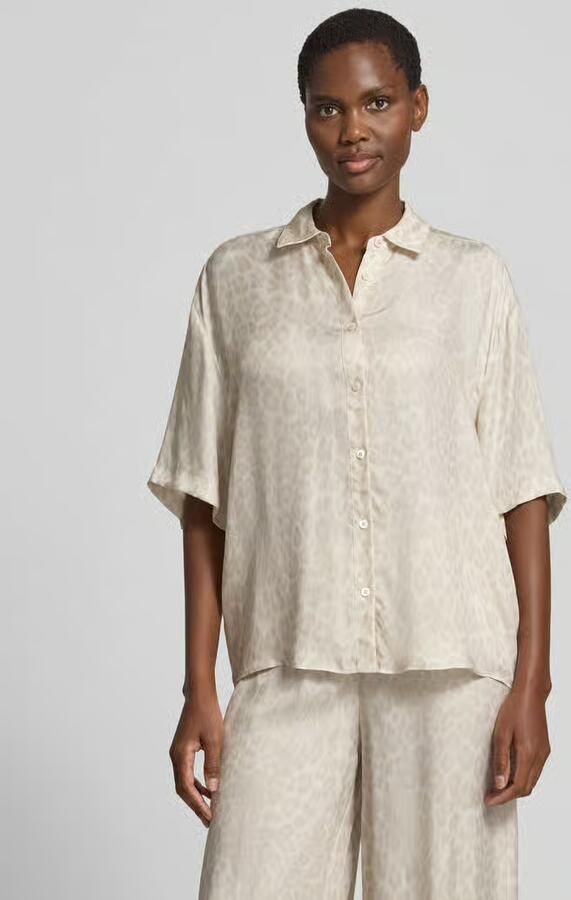 Anine Bing relaxed fit overhemdblouse met viscose - Foto 2