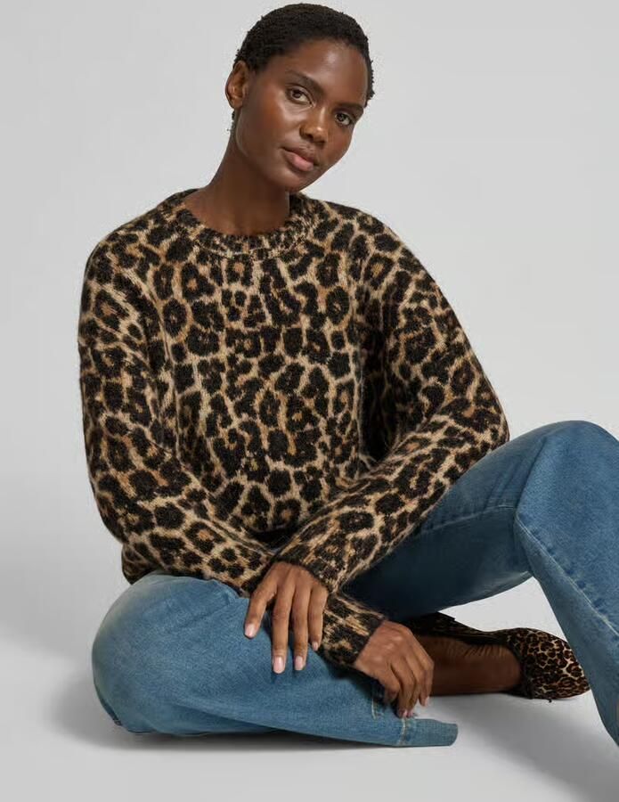 Anine Bing Relaxed fit pullover van een mix van wol en alpaca