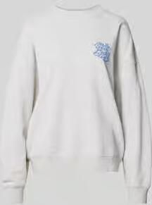Anine Bing relaxed fit sweatshirt met logoprint