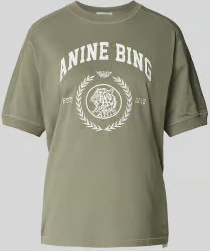 Anine Bing relaxed fit T-shirt met logoprint - Foto 3
