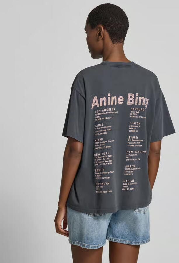 Anine Bing relaxed fit t-shirt met logoprint - Foto 2