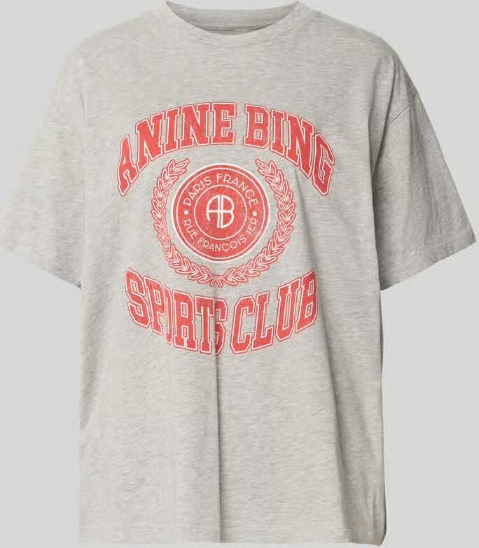 Anine Bing relaxed fit t-shirt van puur katoen