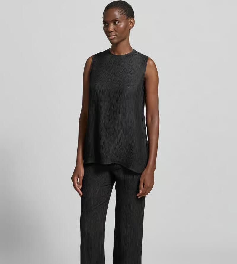 Anine Bing relaxed fit top van viscosemix - Foto 3