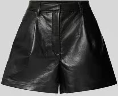 Anine Bing Shorts met leer - Foto 2