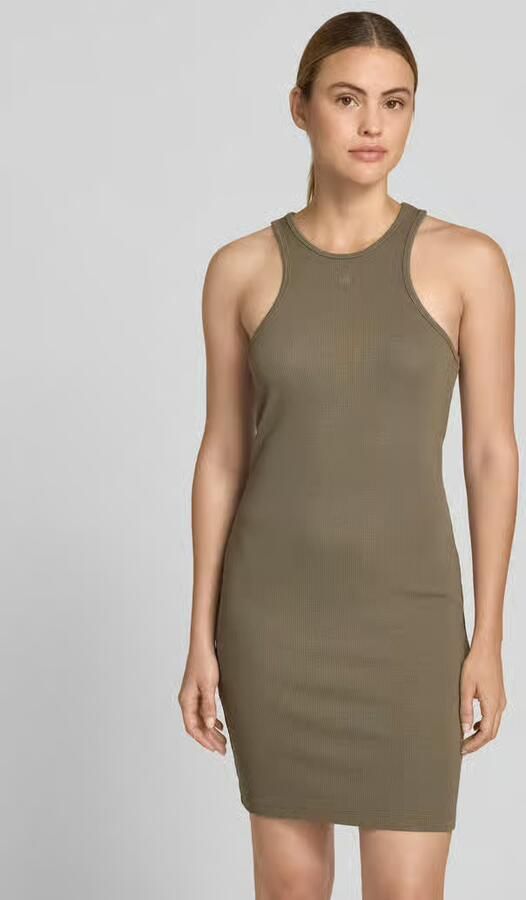Anine Bing Slim fit jurk van viscosemix - Foto 2