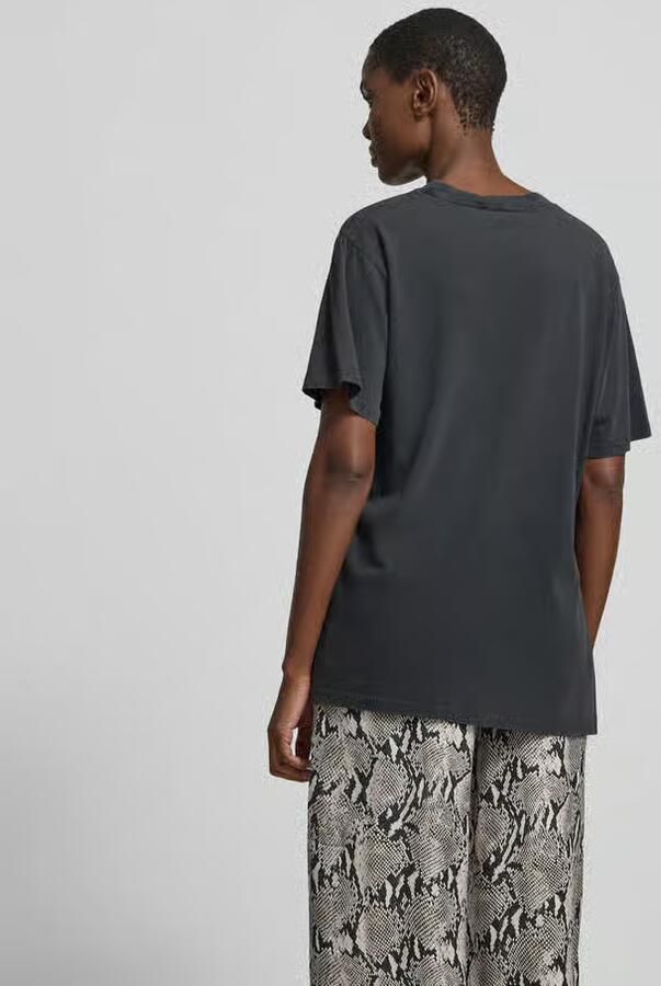 Anine Bing Slim Fit T-shirt van puur katoen
