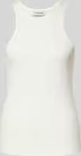 Anine Bing Slim Fit top van viscosemix