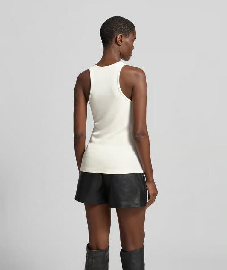 Anine Bing Slim Fit top van viscosemix