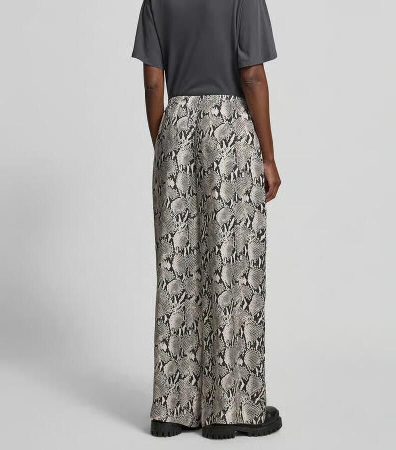 Anine Bing stoffen broek met viscose - Foto 3