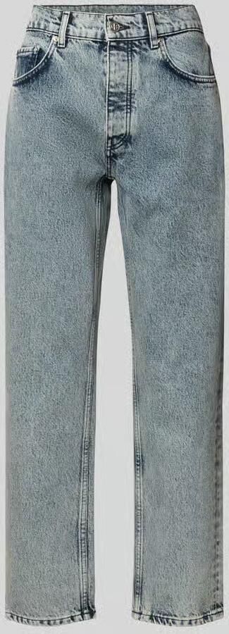 Anine Bing straight fit jeans van puur katoen