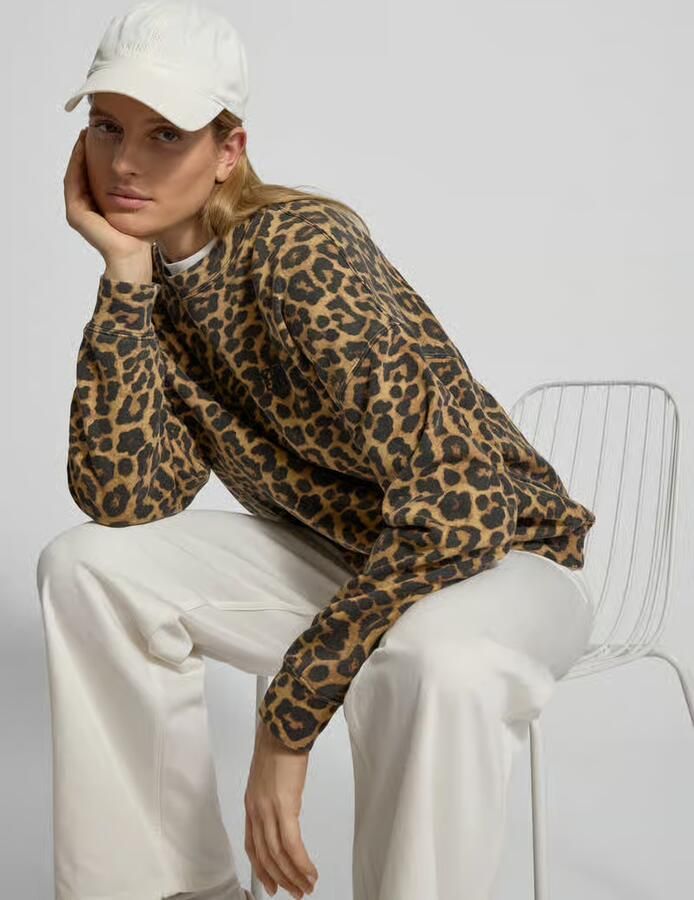 Anine Bing sweatshirt met All-over dierenprint
