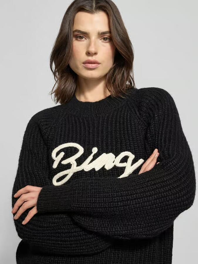 Anine Bing Sweatshirt met labeldetail