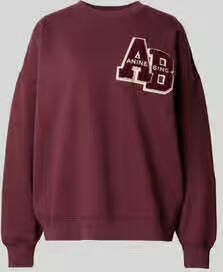 Anine Bing Sweatshirt met letterman-patch