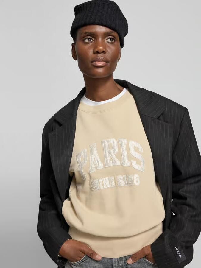Anine Bing Sweatshirt van puur katoen