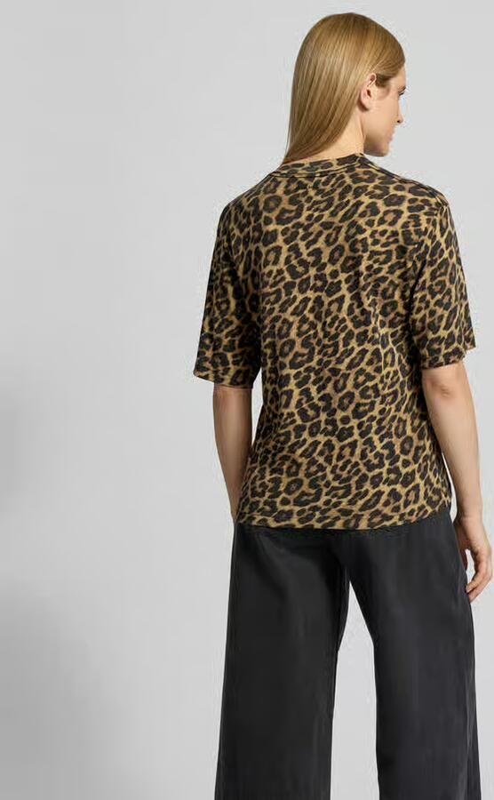 Anine Bing T-shirt met All-over dierenprint - Foto 3