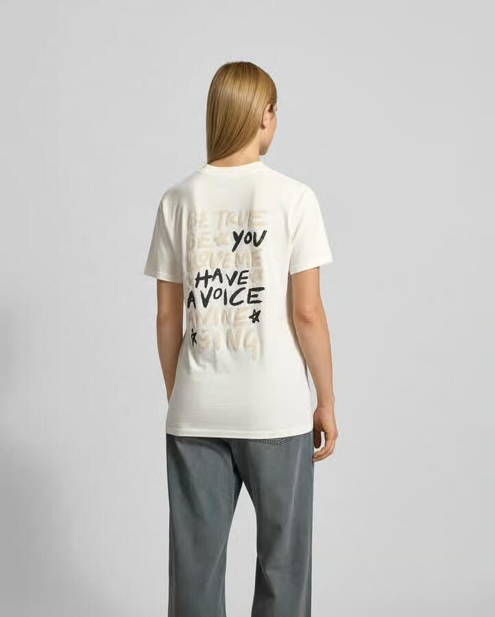 Anine Bing T-shirt met labelprint - Foto 2