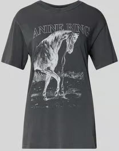 Anine Bing T-shirt met logoprint - Foto 2