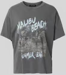 Anine Bing T-shirt met malibu-print