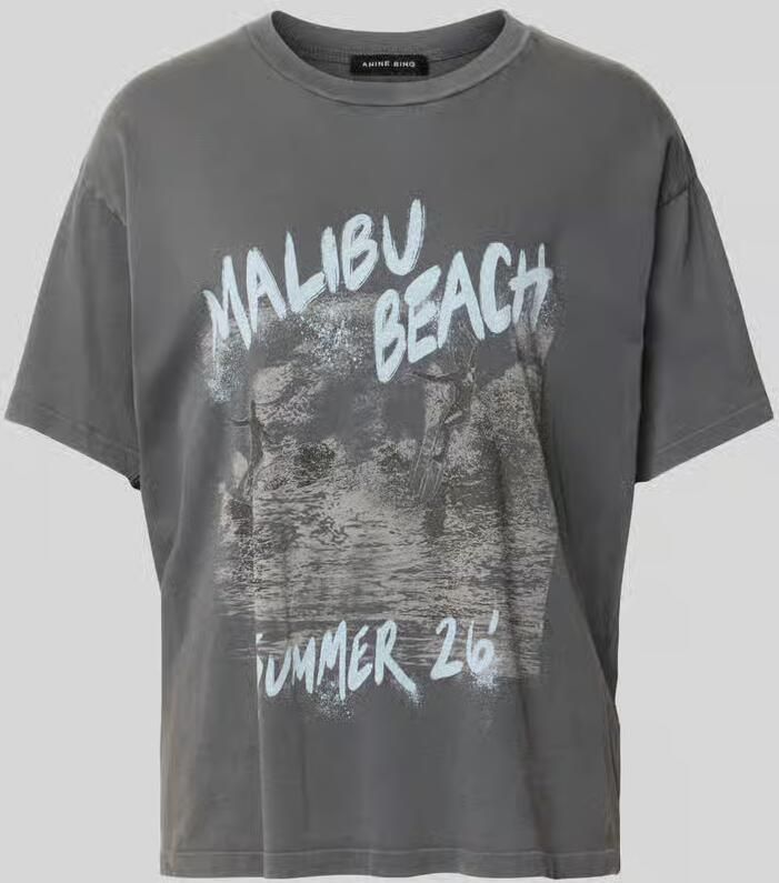 Anine Bing T-shirt met malibu-print - Foto 2