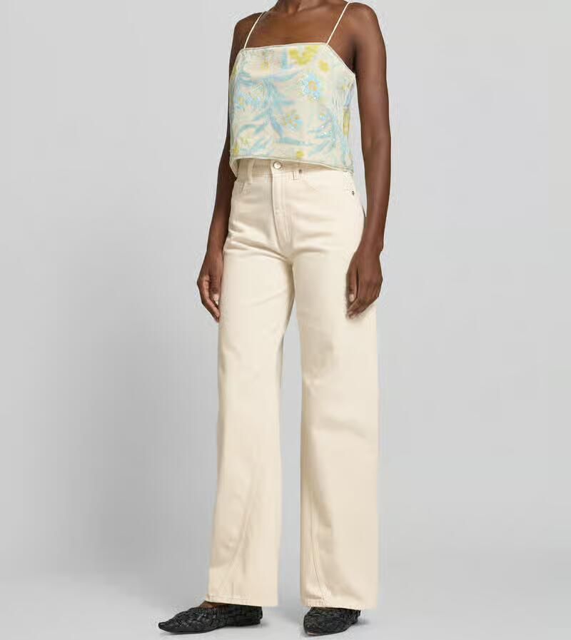 Anine Bing wide fit jeans van puur katoen - Foto 2