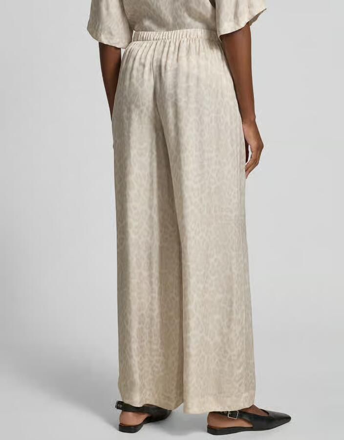Anine Bing Wide fit stoffen broek met viscose - Foto 2