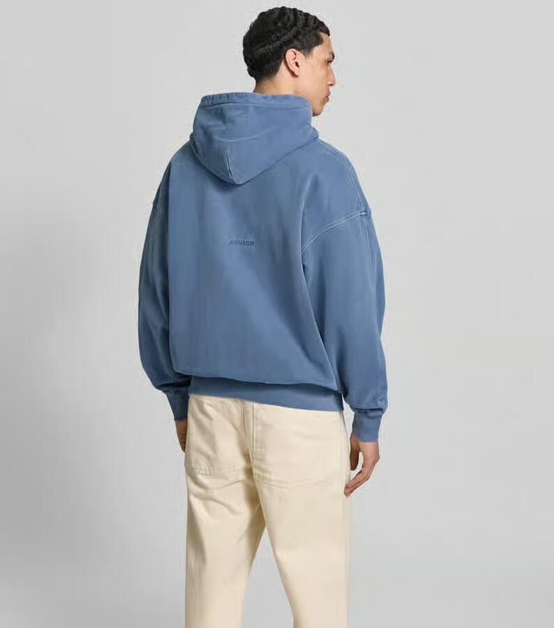 ANNARR oversized sweatjack van katoen - Foto 2