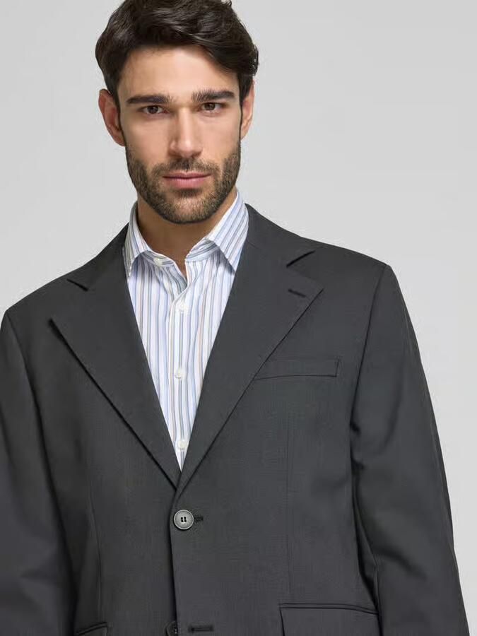 ANNARR Regular fit 2-knoops colbert met klepzakken model 'TOKI'