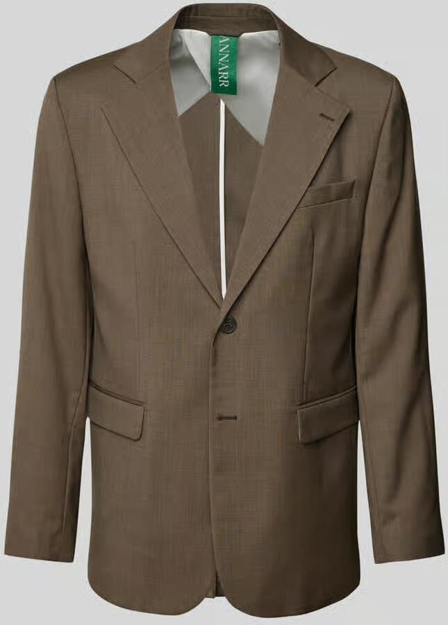 ANNARR Regular fit 2-knoops colbert met klepzakken model 'TOKI' - Foto 2