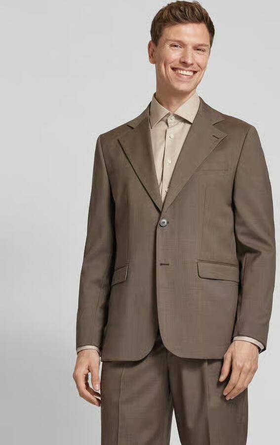 ANNARR Regular fit 2-knoops colbert met klepzakken model 'TOKI' - Foto 4
