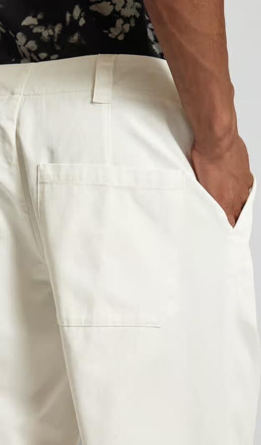 ANNARR Regular fit bandplooibroek met steekzakken model 'HALDEN'
