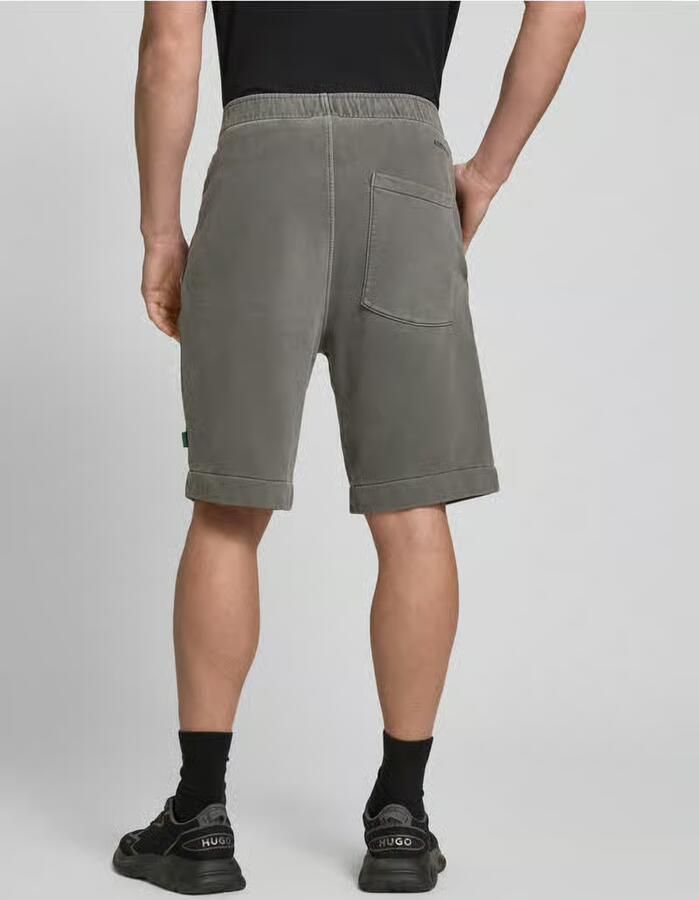 ANNARR Regular fit sweatshorts met elastische band model 'HOYT'