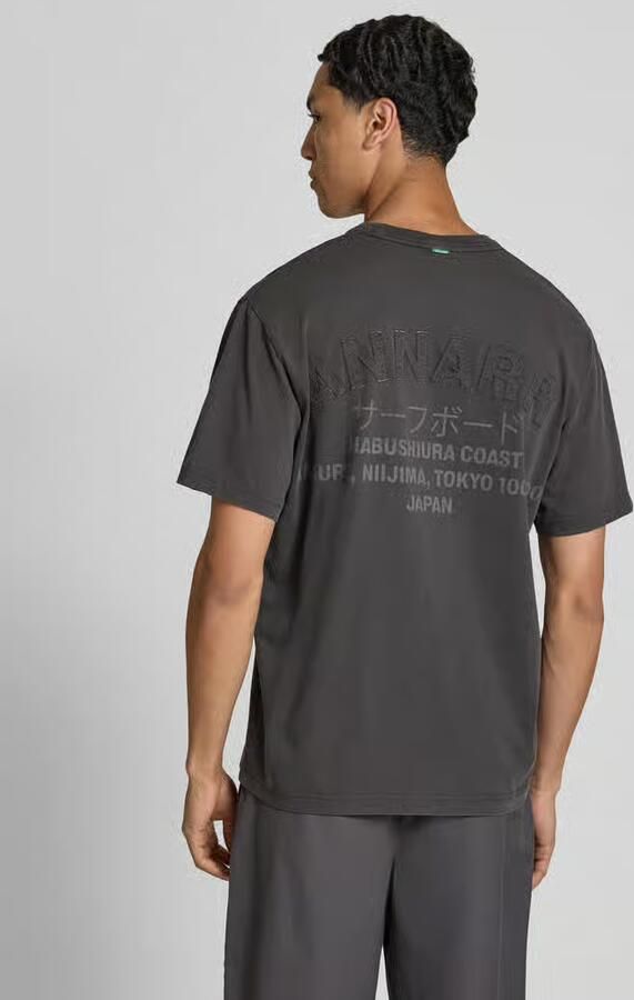 ANNARR Regular fit t-shirt met gestikt logo - Foto 3