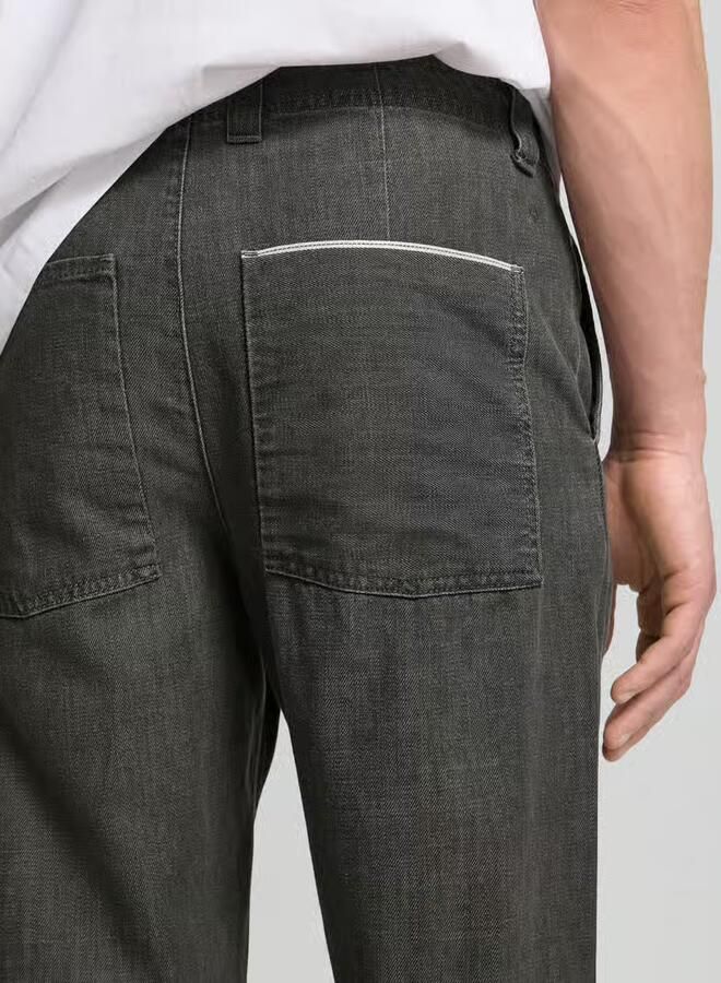 ANNARR relaxed fit jeans van katoenmix