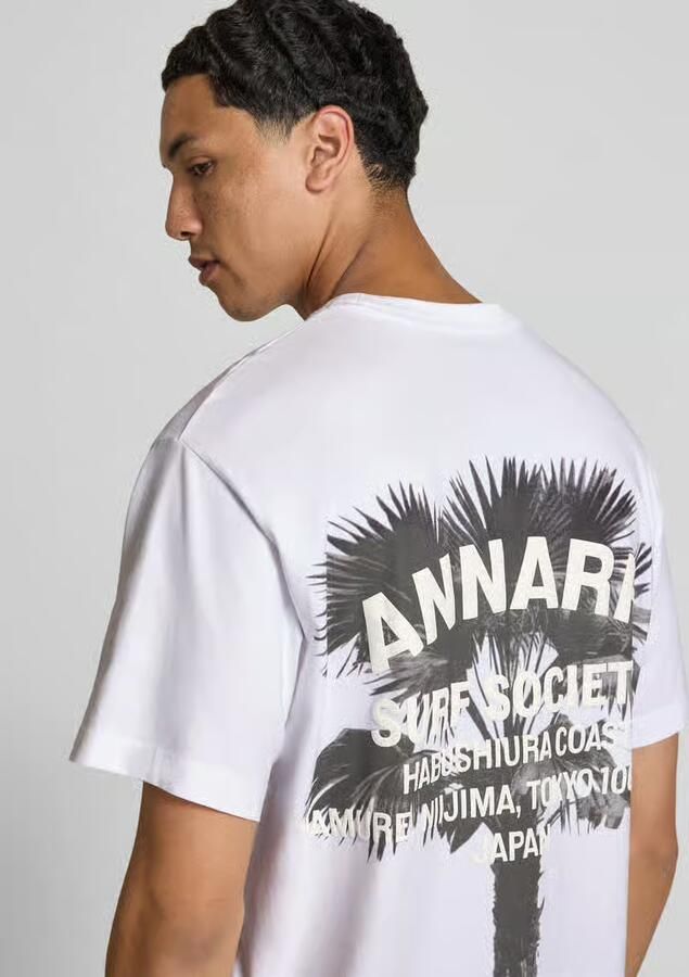 ANNARR relaxed fit t-shirt met logoprint