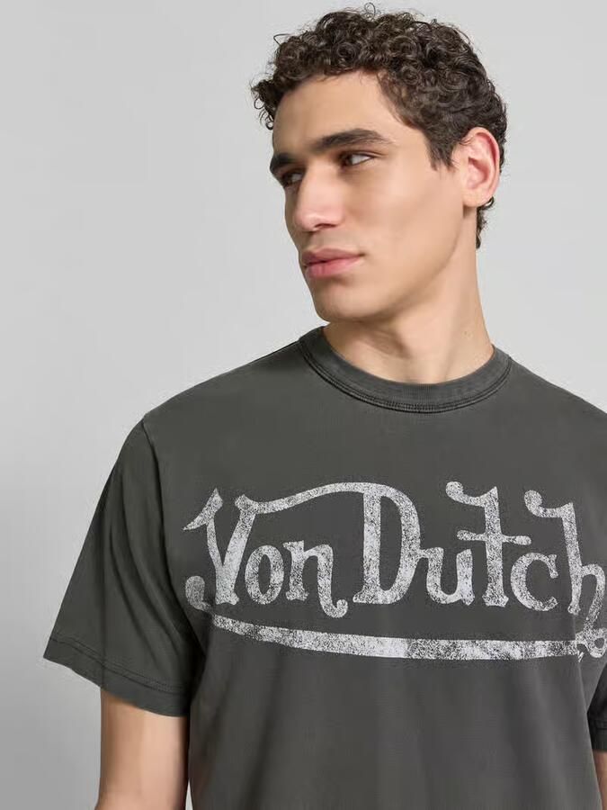ANNARR relaxed fit t-shirt van puur katoen
