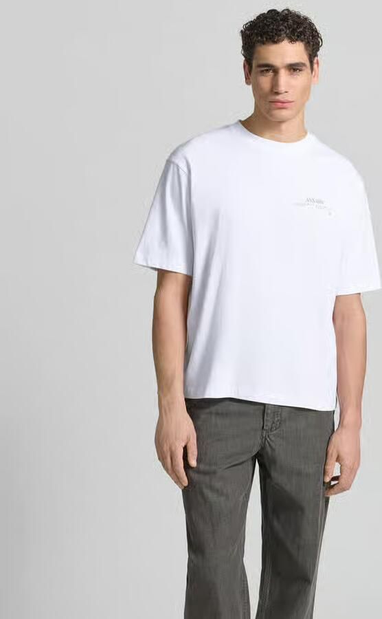 ANNARR relaxed fit t-shirt van puur katoen - Foto 3