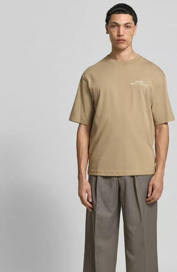 ANNARR relaxed fit t-shirt van puur katoen - Foto 3