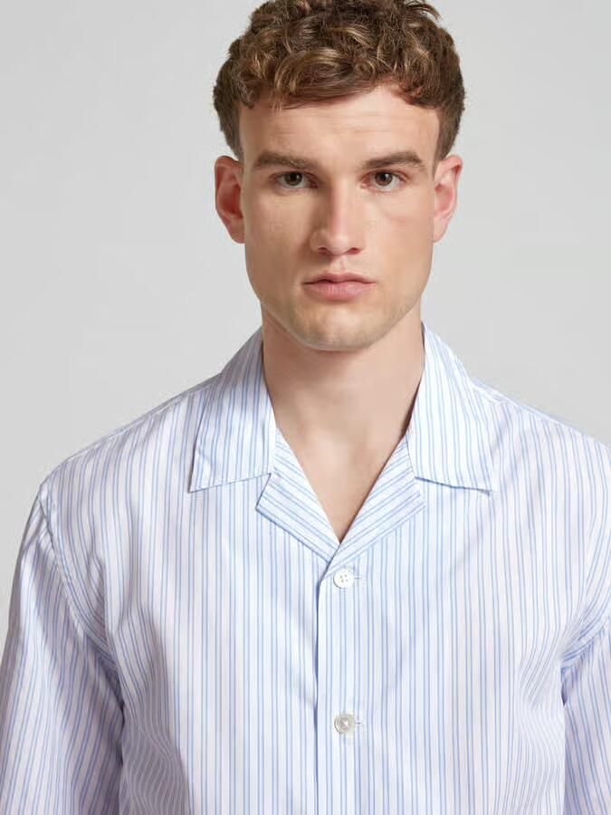 ANNARR Relaxed fit vrijetijdsoverhemd met streepmotief model 'ALFRED'