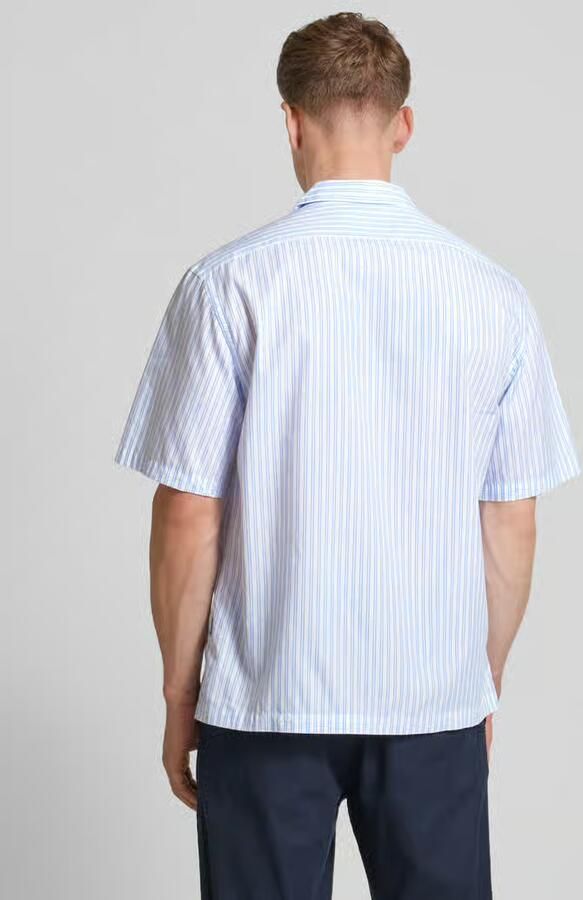 ANNARR Relaxed fit vrijetijdsoverhemd met streepmotief model 'ALFRED' - Foto 4