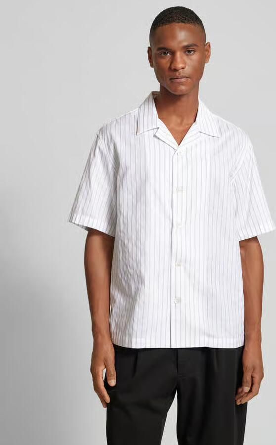 ANNARR Relaxed fit vrijetijdsoverhemd met streepmotief model 'FRED' - Foto 4
