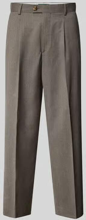 ANNARR straight fit pantalon van wolmix - Foto 2