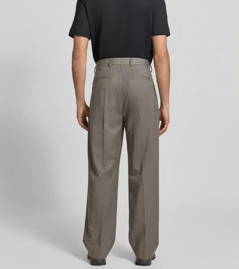 ANNARR straight fit pantalon van wolmix - Foto 2