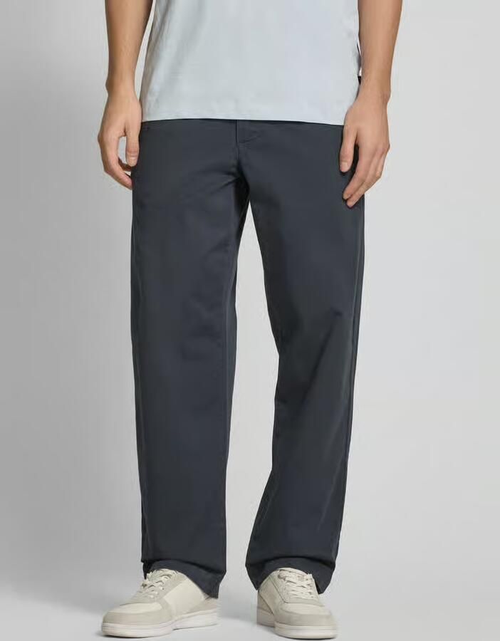 ANNARR Straight leg chino met riemlussen model 'STORM' - Foto 2
