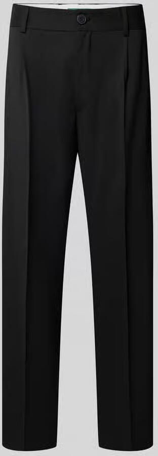 ANNARR Straight leg stoffen broek met bandplooien model 'FELL' - Foto 2